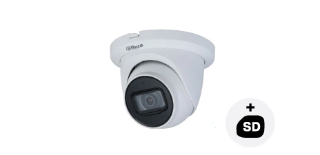 Комплект с одной купольной камерой